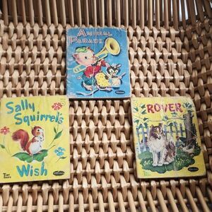 Vintage Tiny Tales Whitman's Children's Books Ephemera